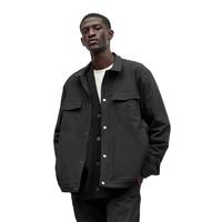 露露乐蒙lululemon丨Twill Utility 男士斜纹功能型夹克 拒水 LM3EM8S 黑色 XS