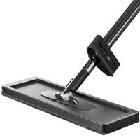 百世优品免手洗平板拖把办公室木地板懒人墩布家用吸水托地把清洁拖地 平板拖把包棉护手【4布装】