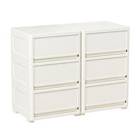 babypods收纳柜斗柜儿童玩具储物柜床头缝隙抽屉婴儿用品置物柜 百变收纳柜4层【单柜】