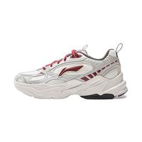 李宁 流星2K丨减震回弹经典休闲鞋女鞋2025复古运动鞋AGCV114