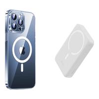 倍思 苹果15promax手机壳iPhone15Promax保护套MagSafe磁吸充电宝套装 【套装】磁吸充电宝+15promax壳