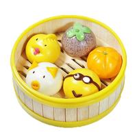 七街八巷卡通馒头包子儿童早餐半成品猪猪包奶黄包早点速冻面点生鲜 【小蜜蜂】10个(奶黄馅) 320g