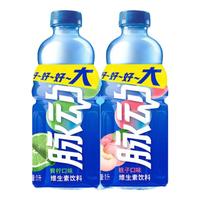 Mizone脉动饮料 1L混合口味家庭大容量瓶装 含维生素C低糖 夏日酷爽运动饮品 青柠1L*3+蜜桃1L*3