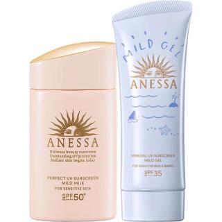 安耐晒 水能户外防晒系列 亲肤 婴幼儿防晒乳  SPF50  PA    60mL