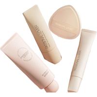 恋火 PL看不见粉底液彩妆礼盒套装瓷白色 干皮妆前素颜霜 母亲节 看不见粉底液套装礼盒