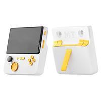 利威朗E5游戏机2025款psp掌机连接电视ps掌上复古小街机gba双人摇杆fc成人儿童家用迷你便携手柄大型怀旧 【双手柄】白黄|5000毫安|128G|2w游戏