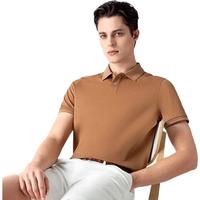 威可多(VICUTU)【everPolo二代】男士短袖商务T恤VEW24263655 仓黄 185/104B 2XL
