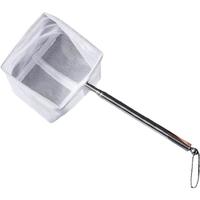 宠街坊不锈钢伸缩手抄捞网小型观赏鱼孔雀鱼斗鱼鱼缸3D鱼捞鱼兜渔捞大号