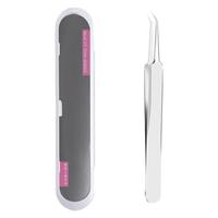 珂莱藻堂细胞夹斜嘴粉刺针去黑头针暗疮针挤痘工具镊子 一盒