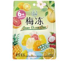 溜溜梅400g6味缤纷梅冻 果浆果冻0脂儿童休闲零食 400g6味缤纷梅冻*1袋