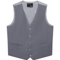 GXG男装灰色含羊毛成分潮流时尚马甲 灰色 S