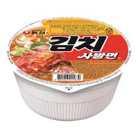 NONGSHIM农心韩国牛肉味碗面泡菜辣白菜碗面方便面泡面速食面桶面小碗面 【6碗】泡菜小碗面86G/个