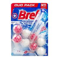 妙力（Bref）悬挂式马桶清洁球剂洁厕宝洗厕所除臭自动除垢去异味去渍 Bref洁厕球粉氯香2挂装 100g 1盒