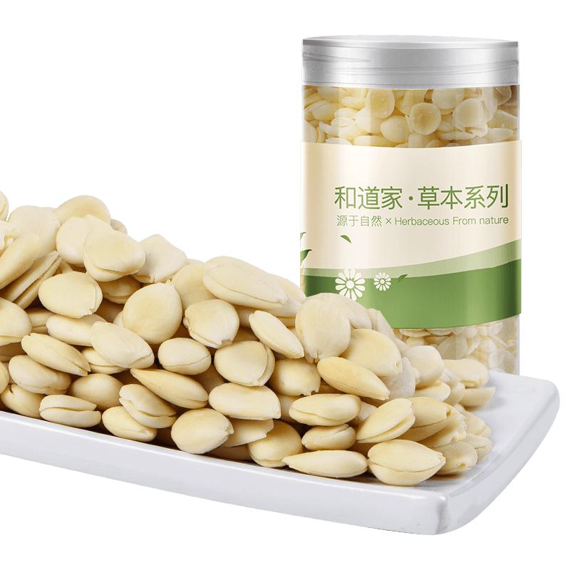 和道家 南杏仁200g 精选承德去皮南北杏仁片 生甜杏仁茶大颗粒 打豆浆煮露露烘焙煲汤原料