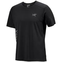 ARC'TERYX 透气 男士速干短袖T恤  Black/黑色 L