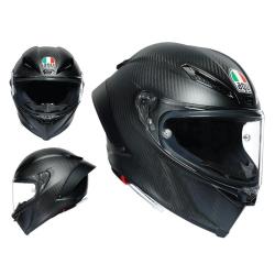 AGV PISTA GP RR碳纤维头盔男女赛车机车跑车全盔 亚黑 XL
