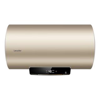 海尔（Haier）电热水器家用洗澡50/60升速热储水式海尔统帅Leader热水器出租房 可选一级能效节能 上门安装 80L 2200W 大屏数显 Leader