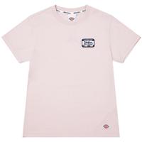 dickies短袖 绣花徽章短袖T恤 女式舒适棉面料 t恤女DK008817 黑色 M