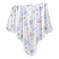 棉加加(Cotton++)婴儿包单新生儿包被防惊跳包裹被0-3月纯棉襁褓毯子产房待产包巾 浣熊【A类超柔 精梳纯棉】 85*85cm