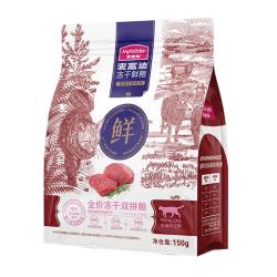 麦富迪 猫粮 全价冻干双拼鲜粮成幼猫通用 鲜鸡肉牛肉（） 300g