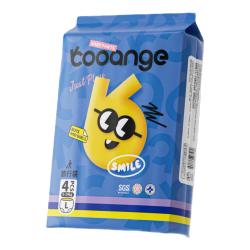 COOANGE smile系列裸感腰围超薄拉拉裤试用装 拉拉裤XL-4片*1包(建议22-28斤)