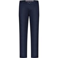 七匹狼休闲裤男棉混纺抗皱弹力修身商务百搭净色舒适透气长裤子男装 102(深蓝) 38A