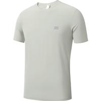 HLA海澜之家短袖T恤25新运动三体联名系列凉感短袖男夏HNTBW2J111A 浅灰ES L 175/92A 137~150斤