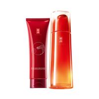 【净透保湿】温和清洁细腻补水灵芝洁面乳+灵芝水护肤品套装