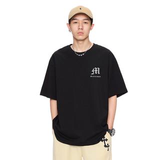  MARK FAIRWHALE/马克华菲 宽松休闲 男士短袖T恤