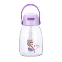 迪士尼(Disney)儿童水杯夏季小大肚杯女童直饮吸管多壶大容量tritan1000ml 1000ml 【冰雪奇缘】吸管杯