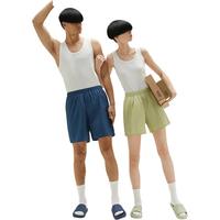 蕉内棉棉305H睡裤男女士纯棉家居裤100%棉居家长裤可外穿高弹舒适