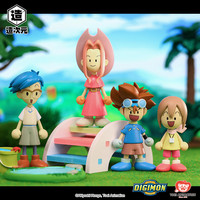 东映动画 TOEI ANIMATION 数码宝贝 人偶钥匙扣 ver 盲盒 单盒（随机发）