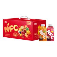  汇源 非浓缩混合口味 果汁礼盒  混合口味（橙汁5盒+苹果汁5盒） 普通盒装 200ml 10盒