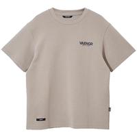 杰克·琼斯（JACK&JONES）反光字母印花T恤222301044 C02灰棕 165/88A/XS