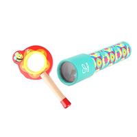 Hape万花筒玩具 儿童玩具复古神奇纸质多棱镜万花筒玩具科学探索 suit0066放大镜+万花筒套装