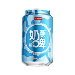 京东京造 奶啤乳酸菌饮品300ml*6  新疆风味牛奶饮品奶汽