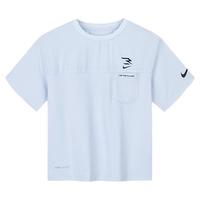 NIKE【网眼拼布透气】耐克男童短袖T恤儿童短T耐克3brand系列