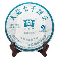 大益茶叶 普洱茶 7542 标杆生茶 批次 2007年701批次357克*1饼