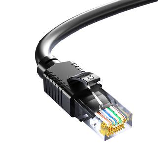 值计六类网线CAT6类千兆极速8芯双绞 工程家用电脑宽带监控电脑网络跳线成品网线 六类网线【蓝色】 5米