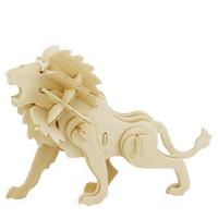 齐峰3d立体拼图积木玩具摆件恐龙模型木质儿童成人拼插动物diy 恐龙10款