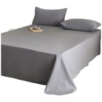 红豆家纺 HODO HOME红豆A类100支纯棉加厚磨毛全棉秋冬100支245x270cm 蓝莓紫 床单单件