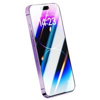 Smorss【2片无黑边高清膜】适用苹果15pro钢化膜iPhone15Pro手机膜 高清高透防摔抗指纹超薄玻璃前贴膜