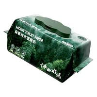超亚湿厕纸家庭装80抽/包洁厕湿纸巾厕纸湿巾 纯水湿巾温和洁净 可搭配卷纸卫生纸使用 【纯水温和】湿厕纸80抽*1包