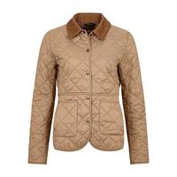 Barbour Deveron休闲女士秋冬菱形格保暖绗缝夹克