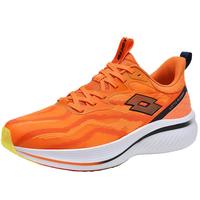 乐途（LOTTO）碳板男专业跑步鞋男2025夏训练减震透气竞速轻便软底运动鞋女 黑色【男款】 43