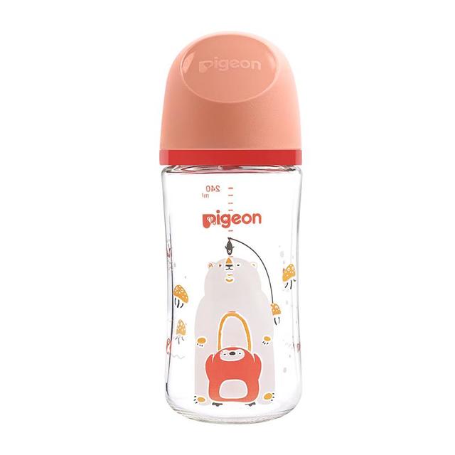 贝亲 新生儿 防胀气宽口径玻璃奶瓶 160ml-SS号新生儿