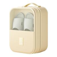 友纳 Youna鞋子收纳袋旅行出差便携行李箱鞋袋防尘鞋套盒装鞋子收纳鞋包 耀夜黑-中号【可装40码以下鞋】