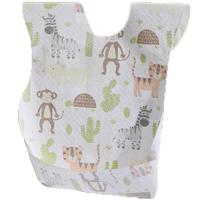 贝肽斯一次性婴儿围兜宝宝吃饭防水围嘴儿童夏季防脏喂饭口水巾 森林乐园(共20片)