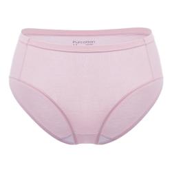 全棉时代 女士7A抗菌中腰三角内裤女2XL