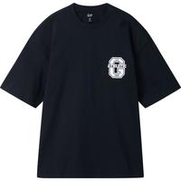 Gap/盖璞 纯棉 男女装短袖T恤 TRUE BLACK
